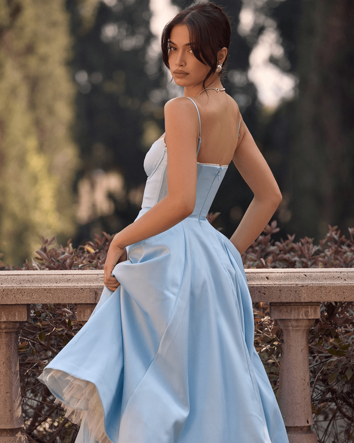 Soleil | Gown Midi Dress