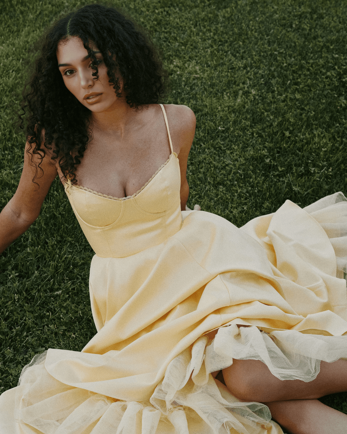 Soleil | Gown Midi Dress