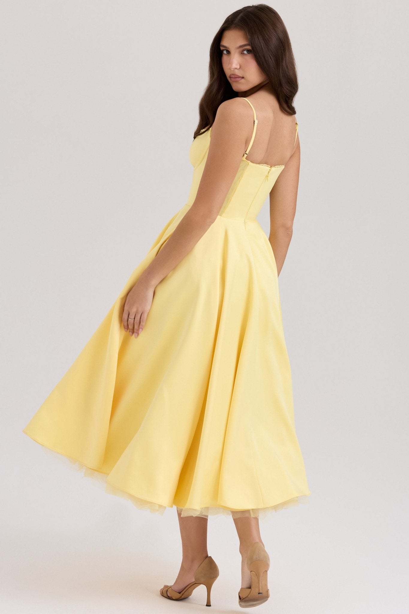 Soleil | Gown Midi Dress