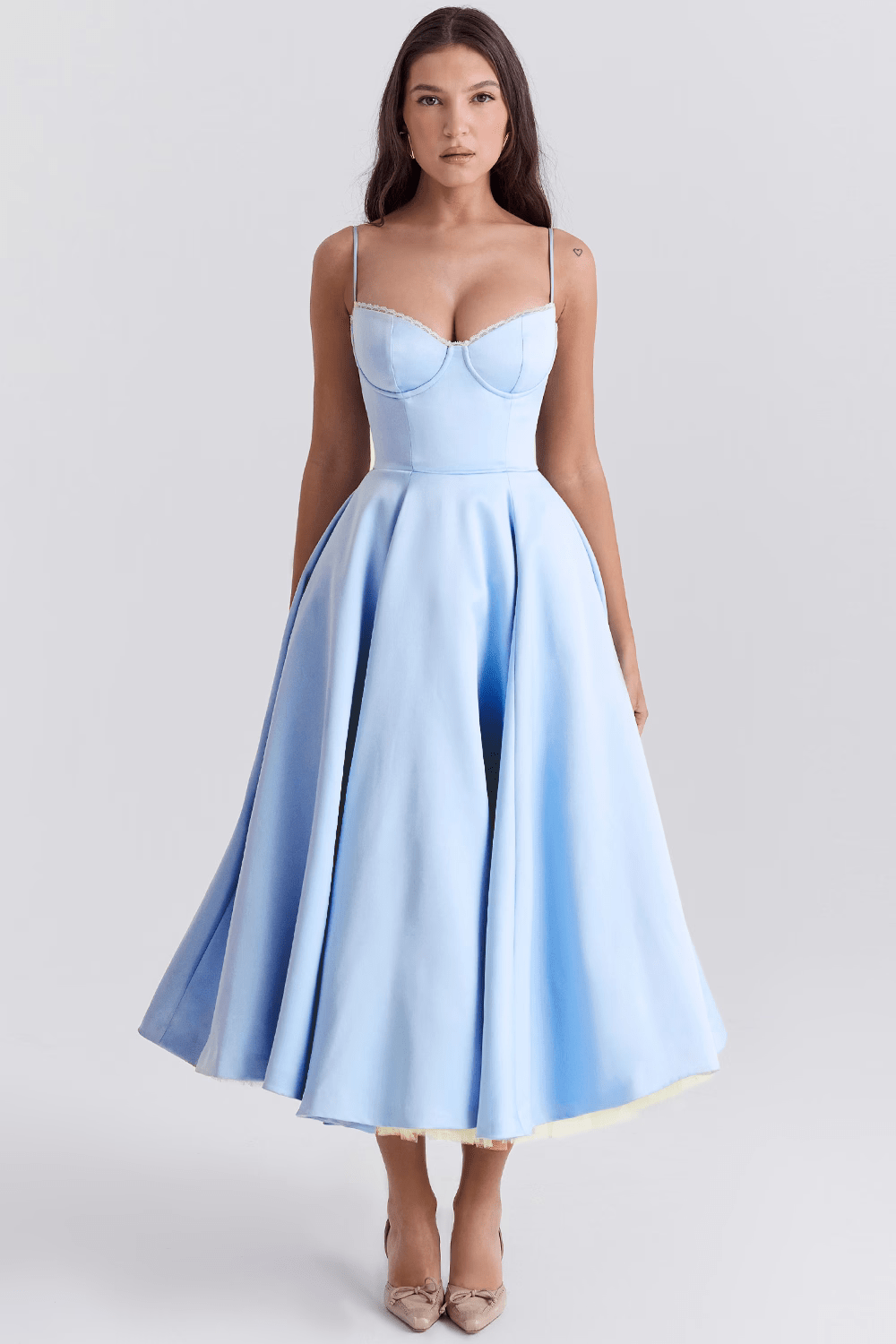 Soleil | Gown Midi Dress