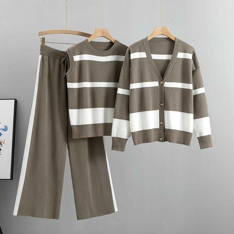 Marbel - Stylish Loose Casual Three-Piece Set