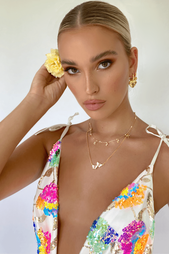 Vera | Tropical Mini Dress