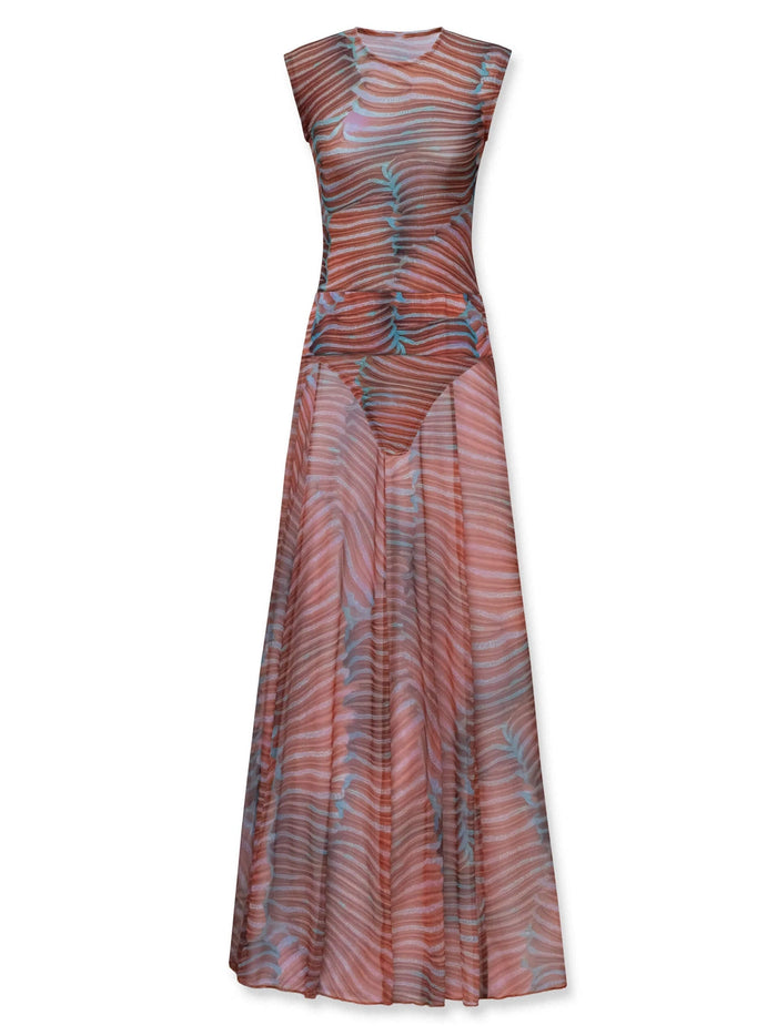 Marilù | Elegant bodysuit with long skirt