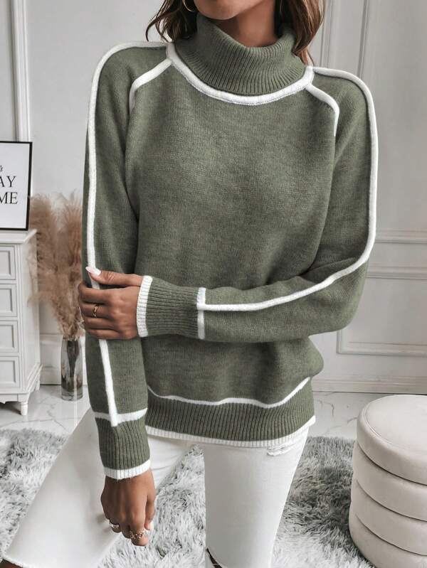 Beth - Cozy Turtleneck Sweater
