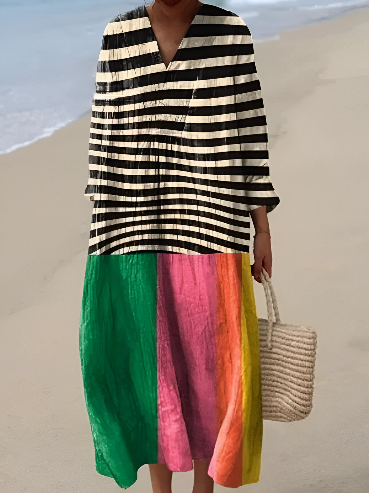 Alida | Printed Summer Breeze Dress