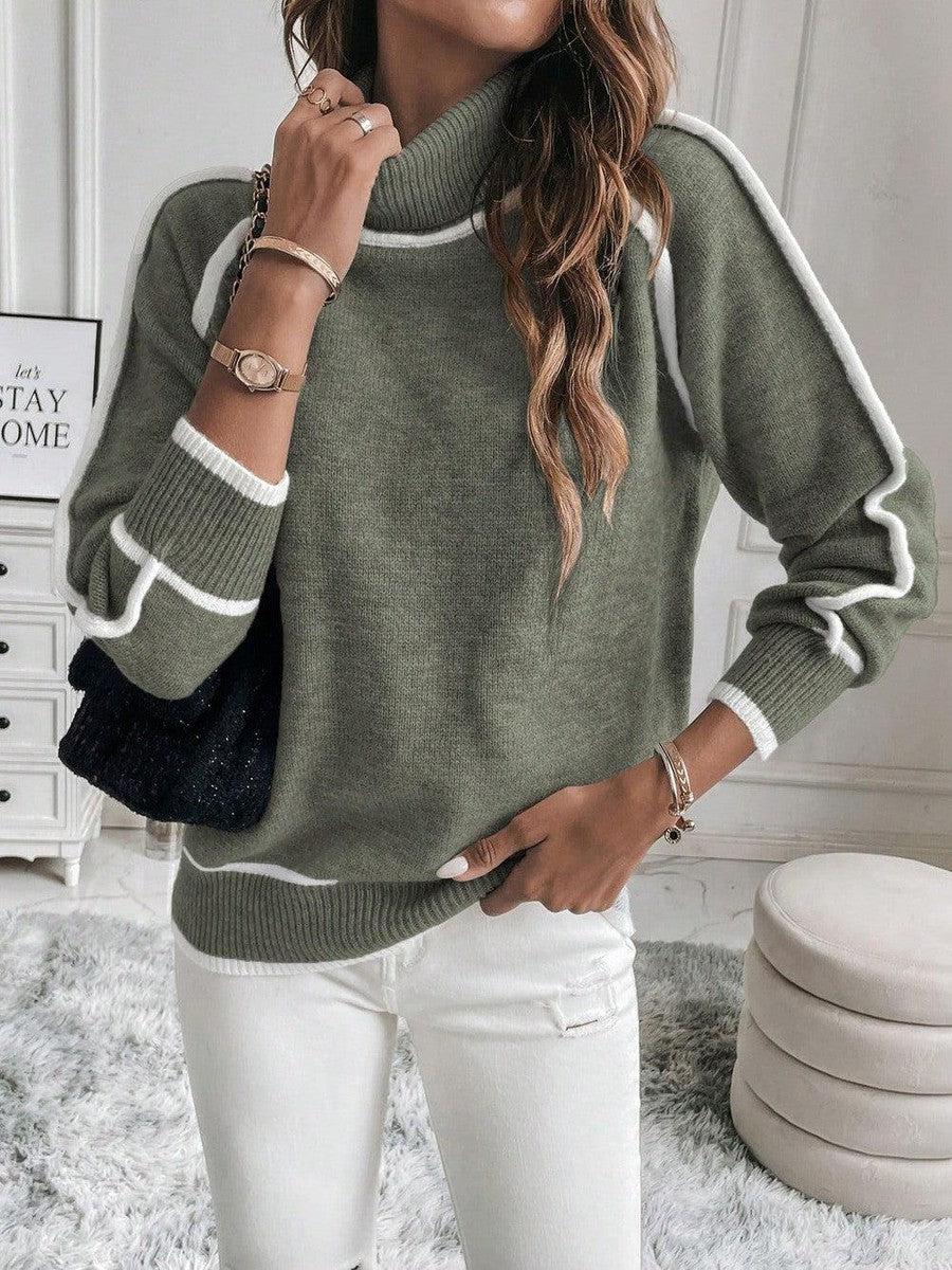Beth - Cozy Turtleneck Sweater