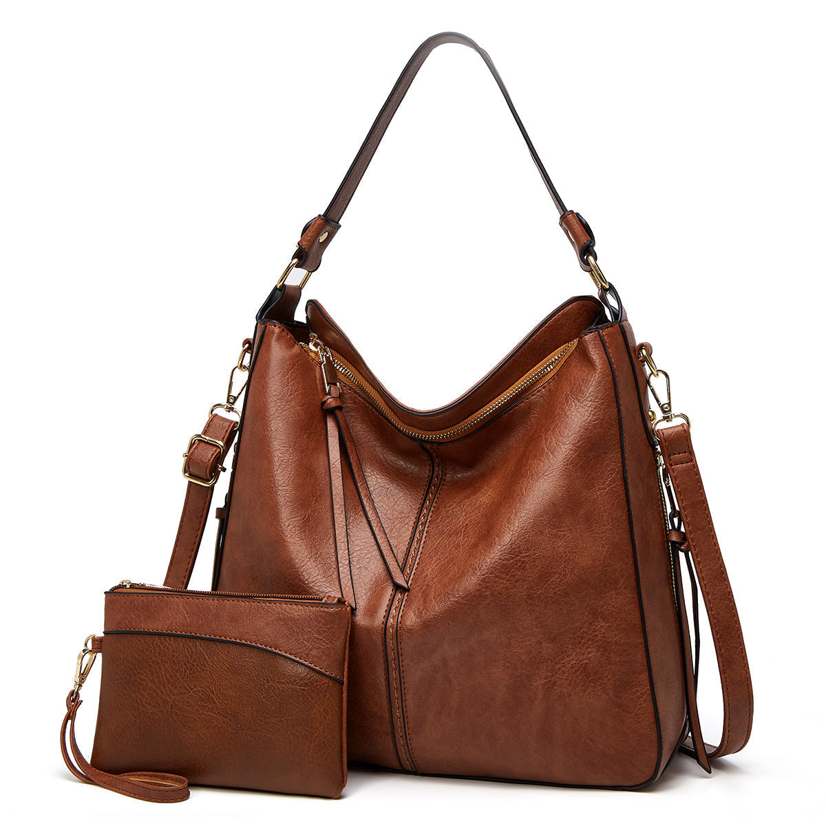 Brooklyn Tote Elegance | Large Capacity Shoulder Bag