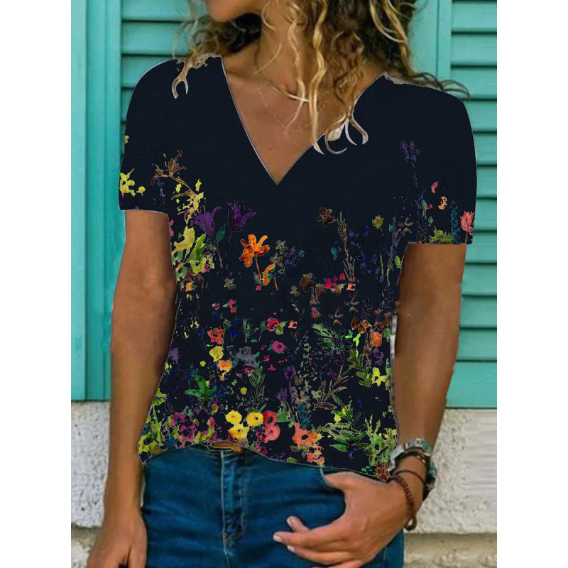 Flora Top - V-Neckline