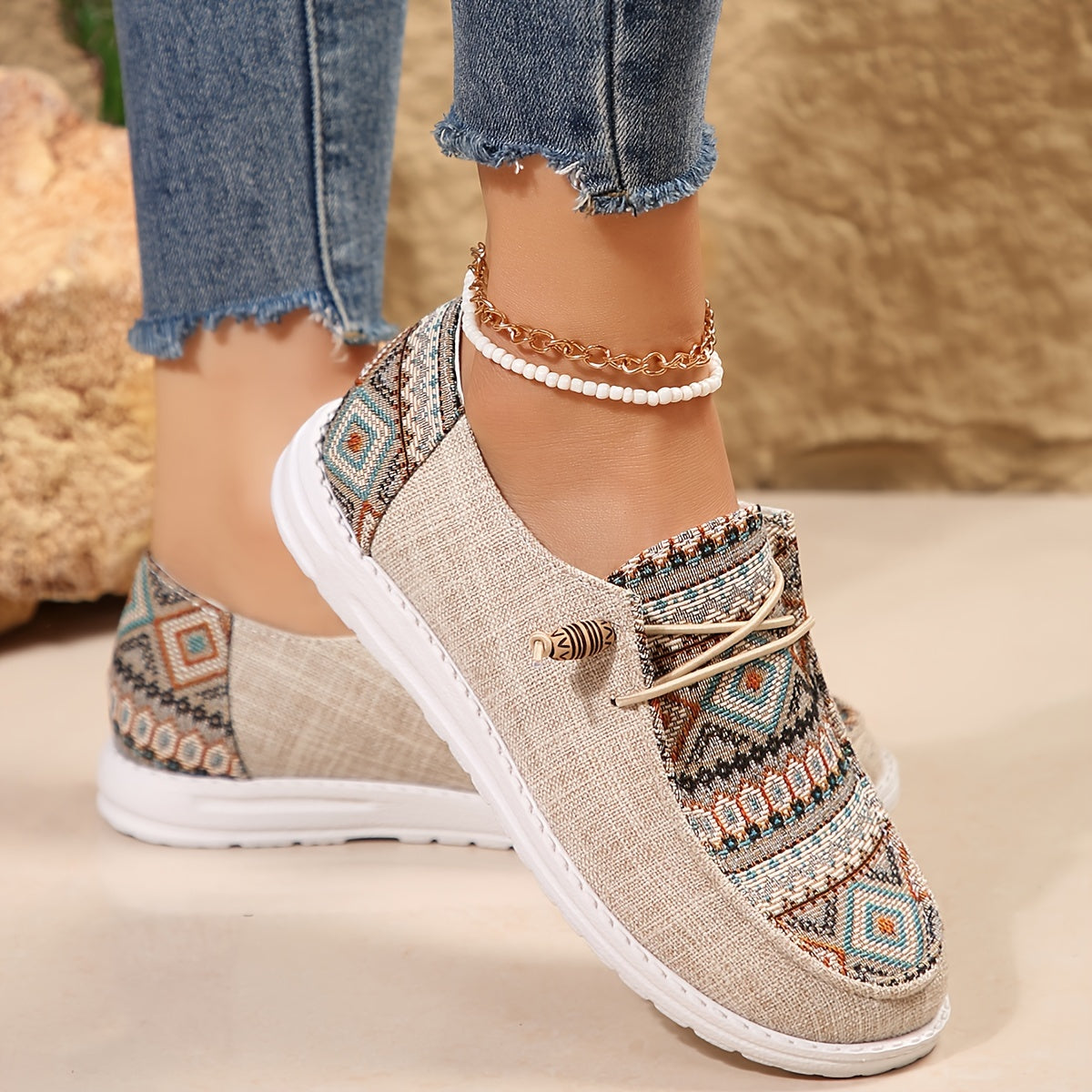 Sonora Tribal Comfort Sneakers