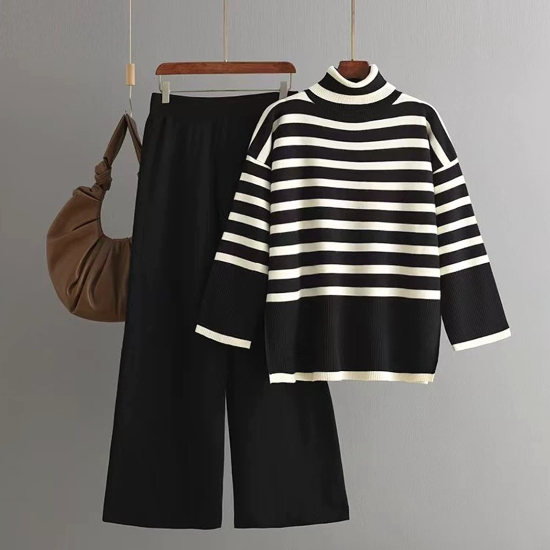 Maggie - Stylish Turtleneck 2 Piece Set