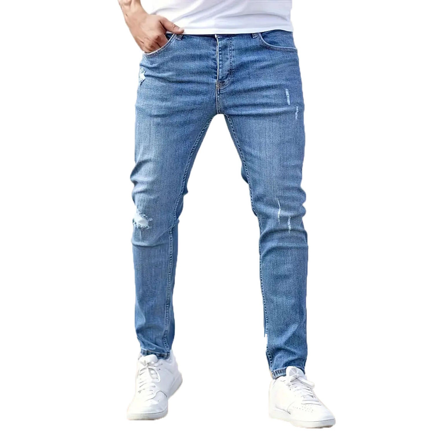 American Style Skinny Stretch Jeans - Comfort and Perfect Fit