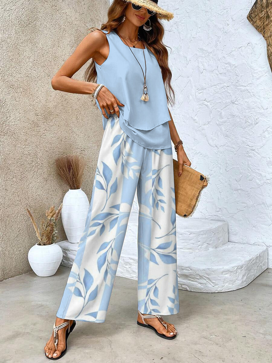 Brenda | Elegant 2-Piece Summer Set