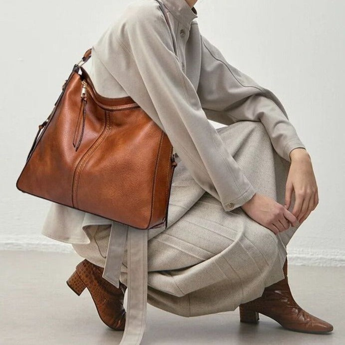 Brooklyn Tote Elegance | Large Capacity Shoulder Bag