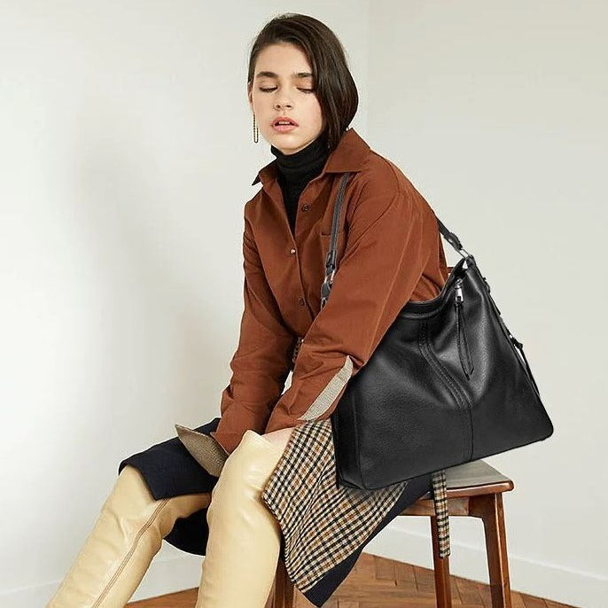 Brooklyn Tote Elegance | Large Capacity Shoulder Bag