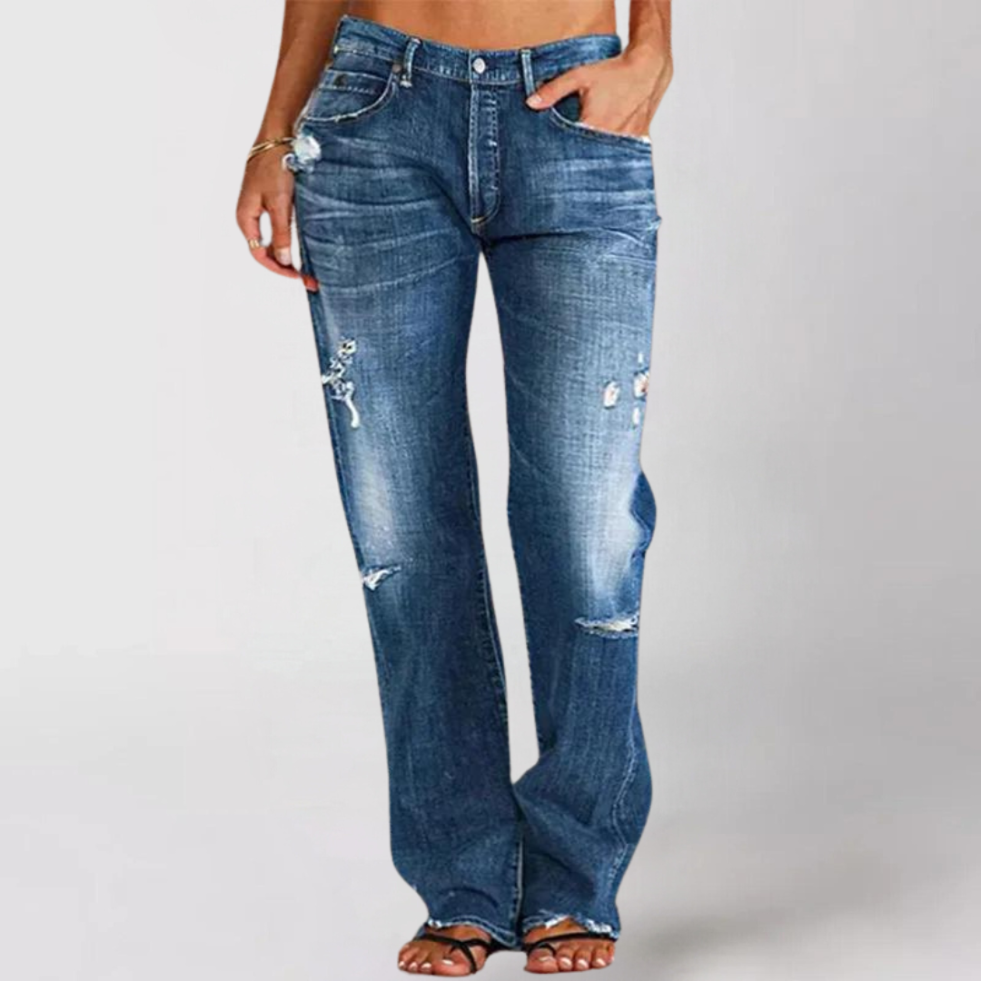 Sloane Distressed Denim