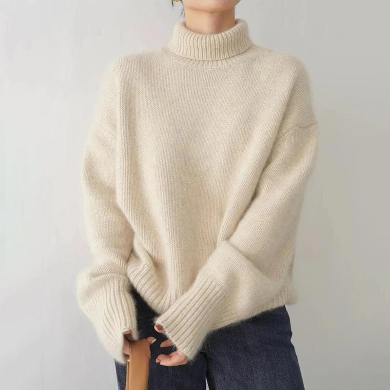 Avery - Comfy Soft Turtleneck Sweater