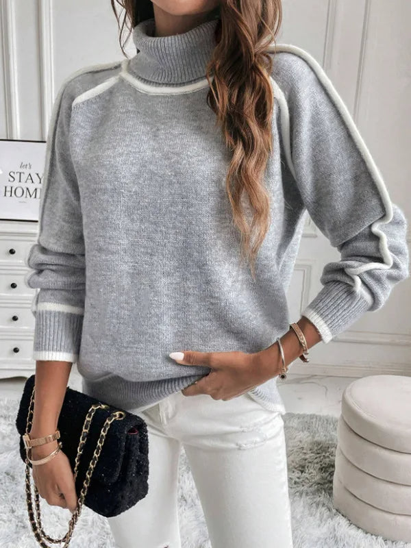 Beth - Cozy Turtleneck Sweater
