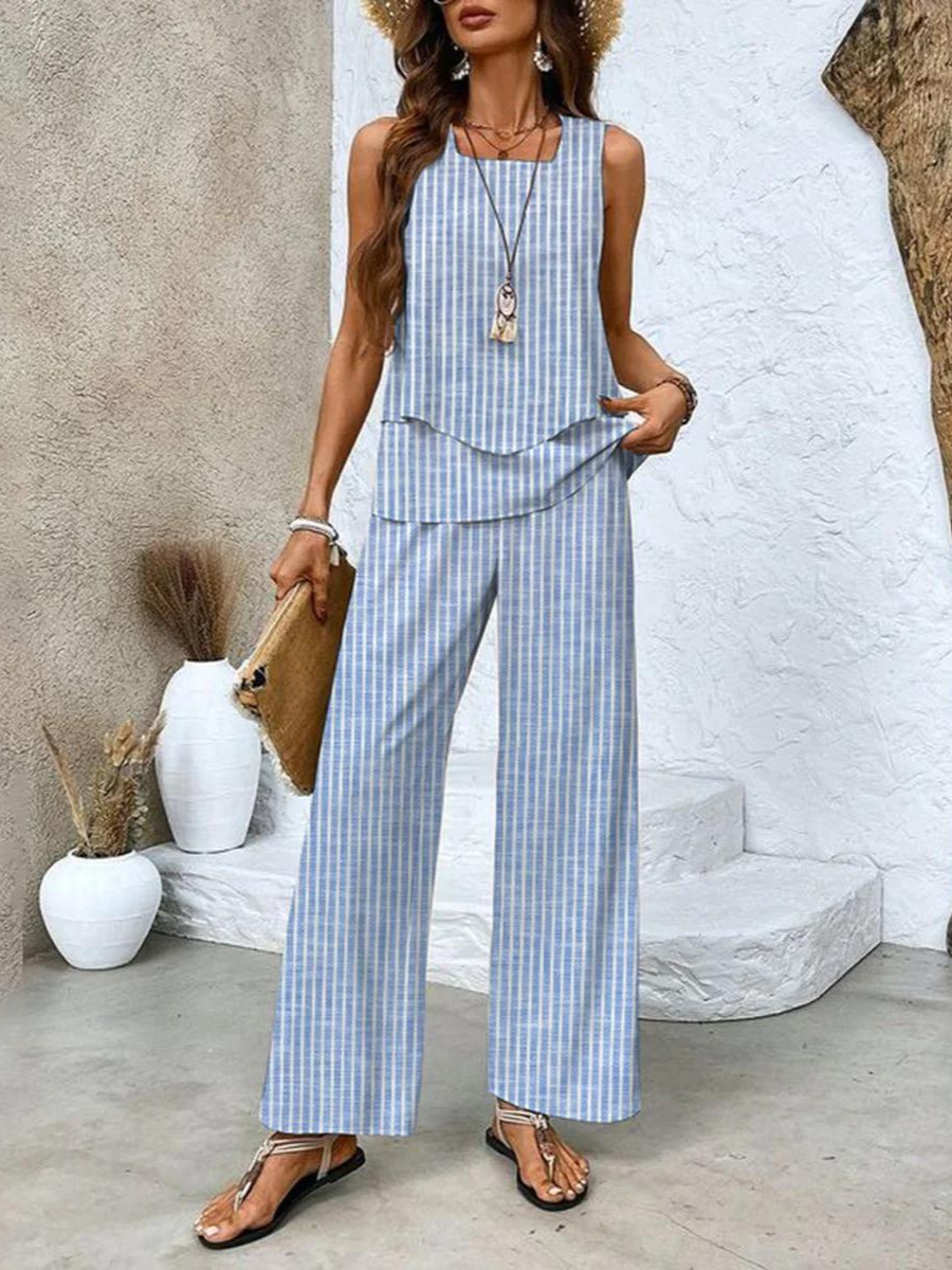 Brenda | Elegant 2-Piece Summer Set