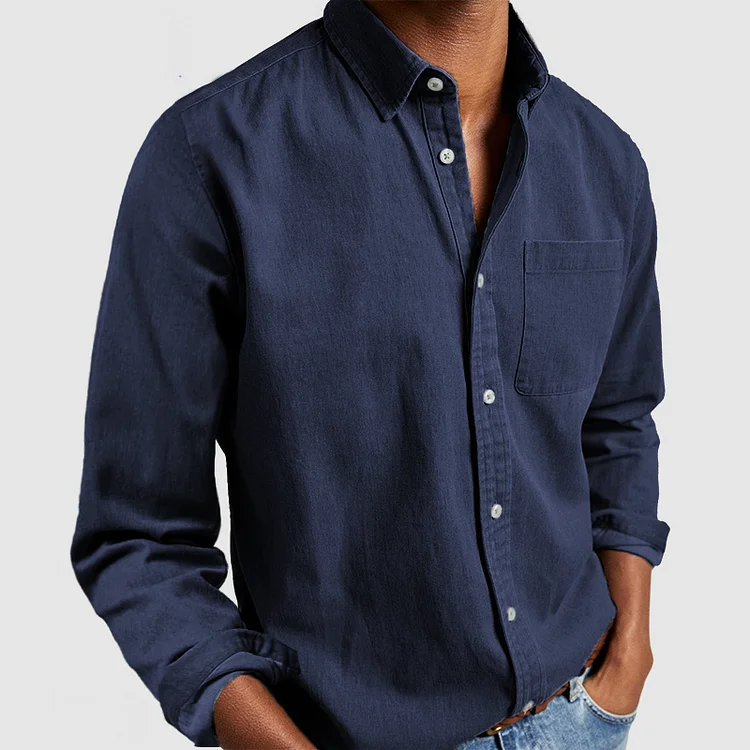Giorgio | High-quality long-sleeved casual shirt