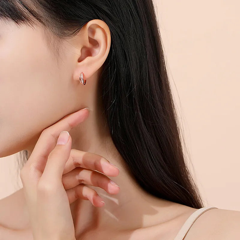 Elegant Golden Hoop Earrings