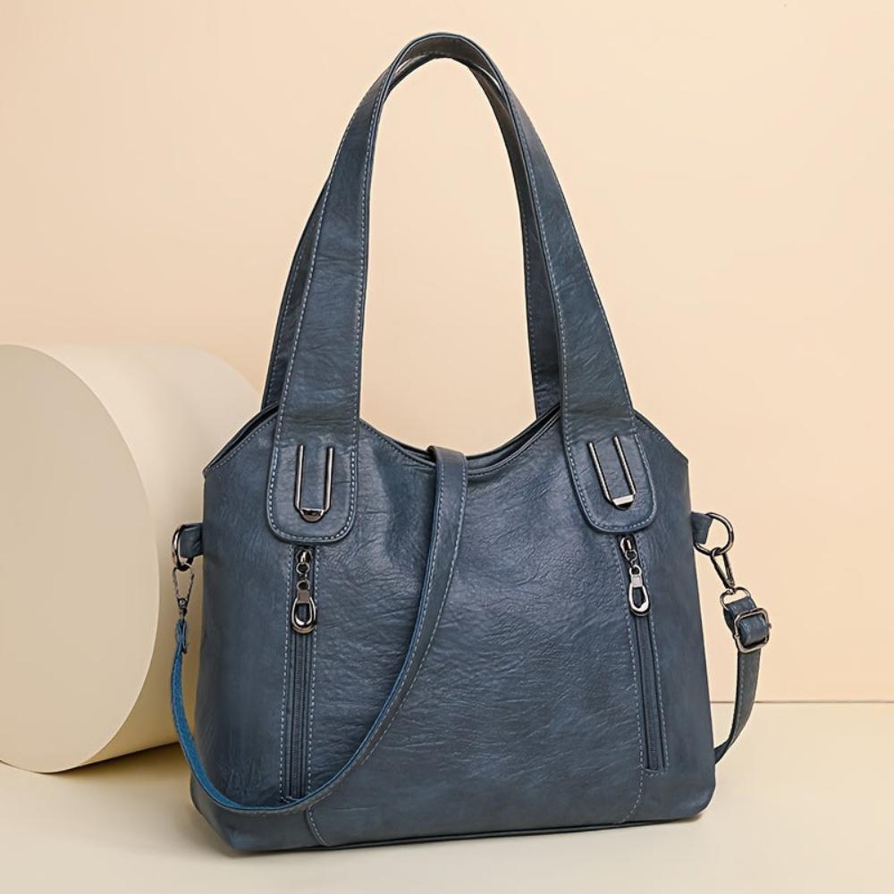 Lily Luxe Statement I Retro Tote Shoulder Bag