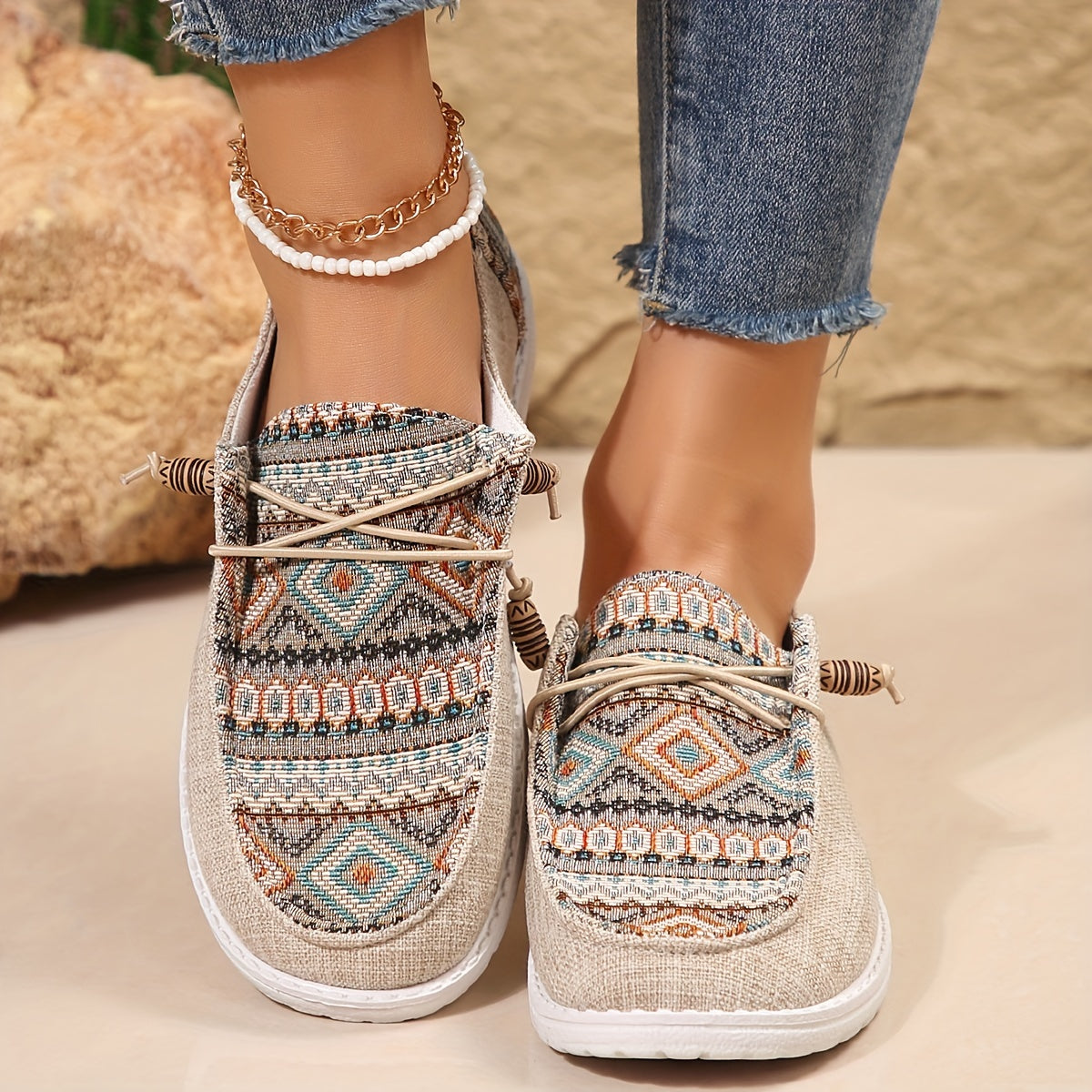 Sonora Tribal Comfort Sneakers