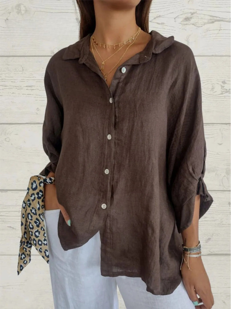 Alba Linen Style Shirt