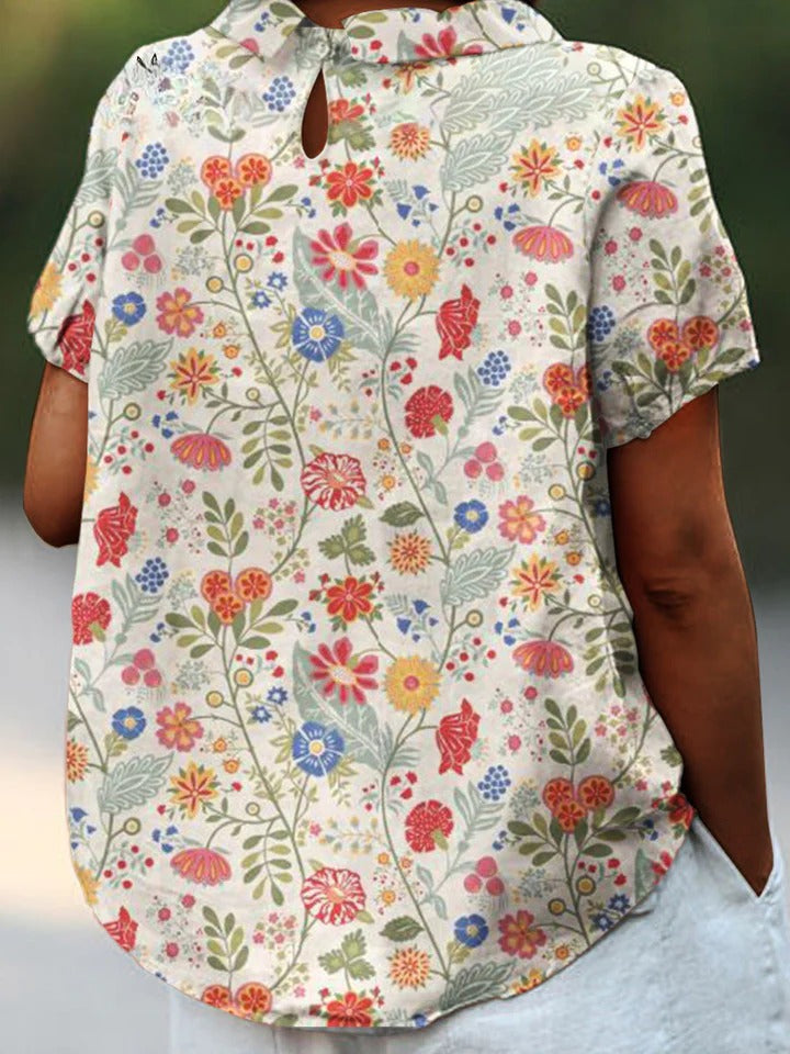 Vella - Pastoral Floral Blouse