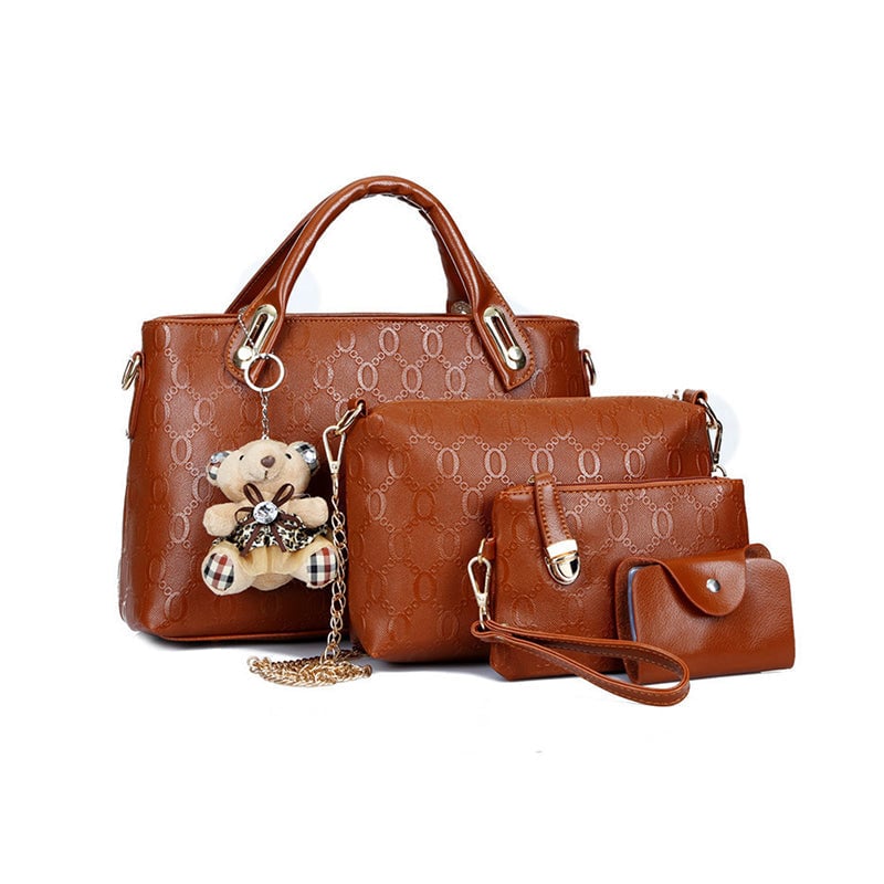 Grace Luxe Set | Elegant Cute 4-Piece Handbag Set