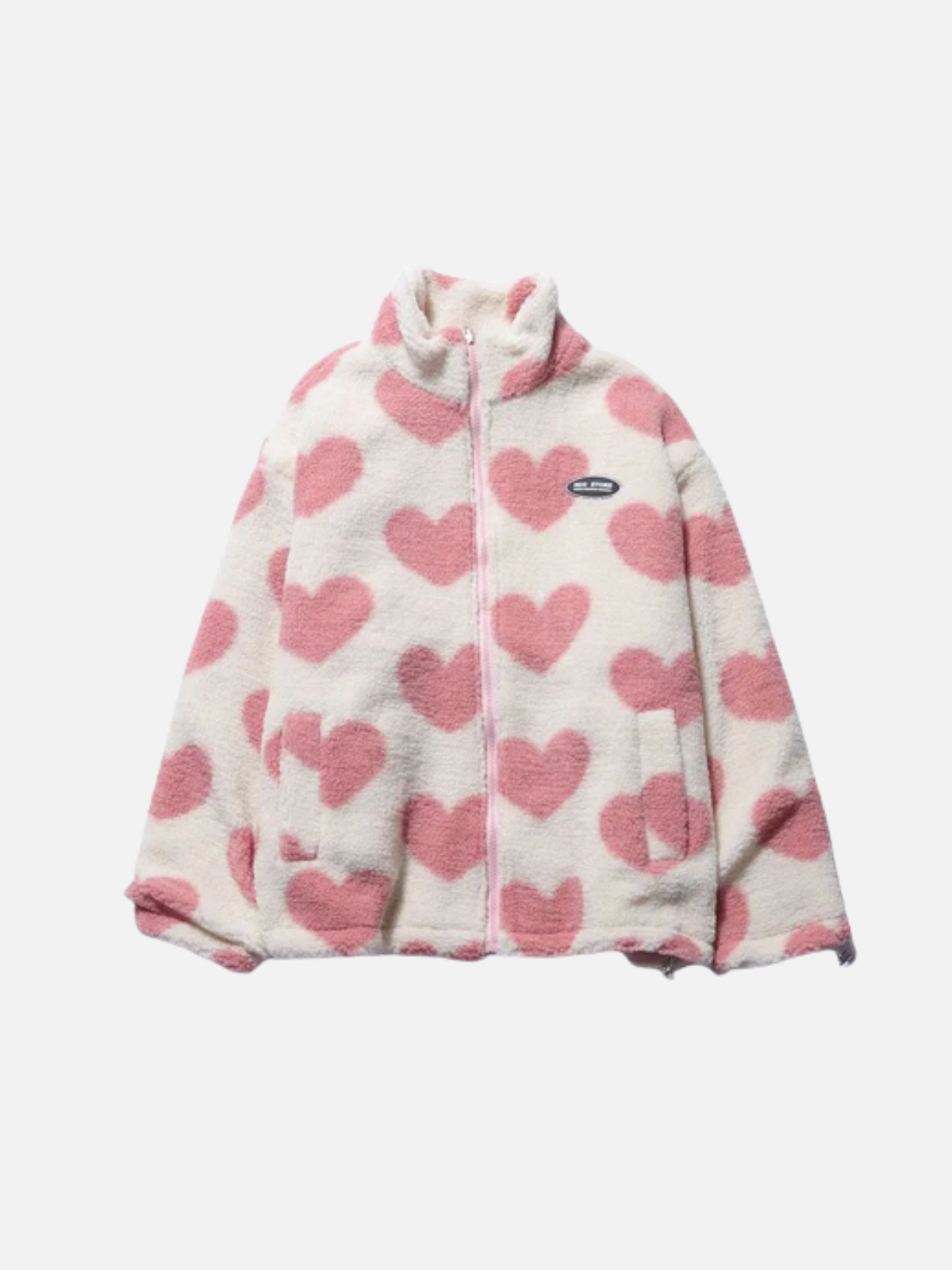 Mila - Super Comfy Double Sided Heart Jacket (Unique Collection)