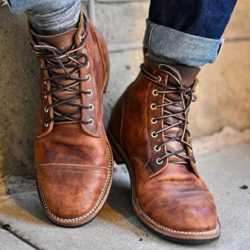 Henry - Retro Style Boots