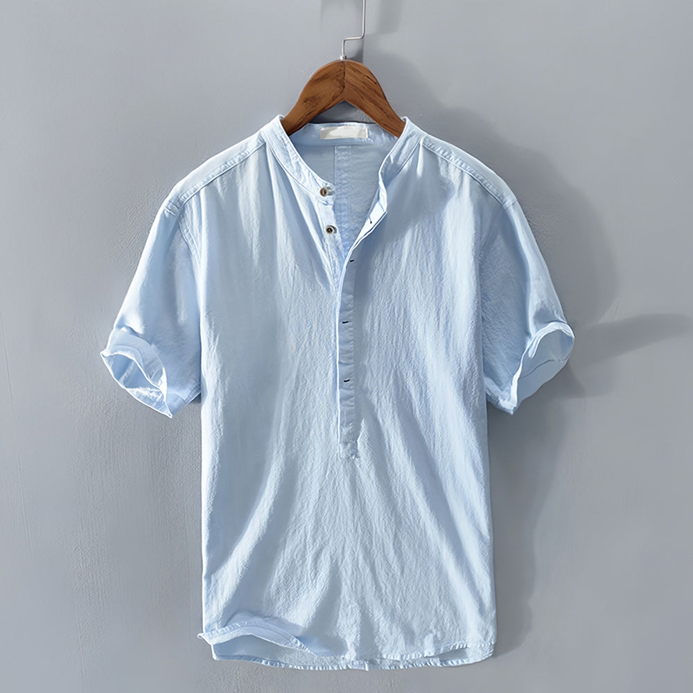 Mason - Provence Linen Shirt