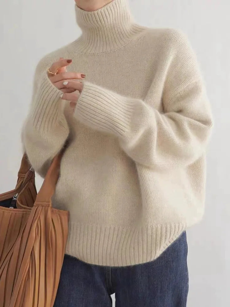 Avery - Comfy Soft Turtleneck Sweater