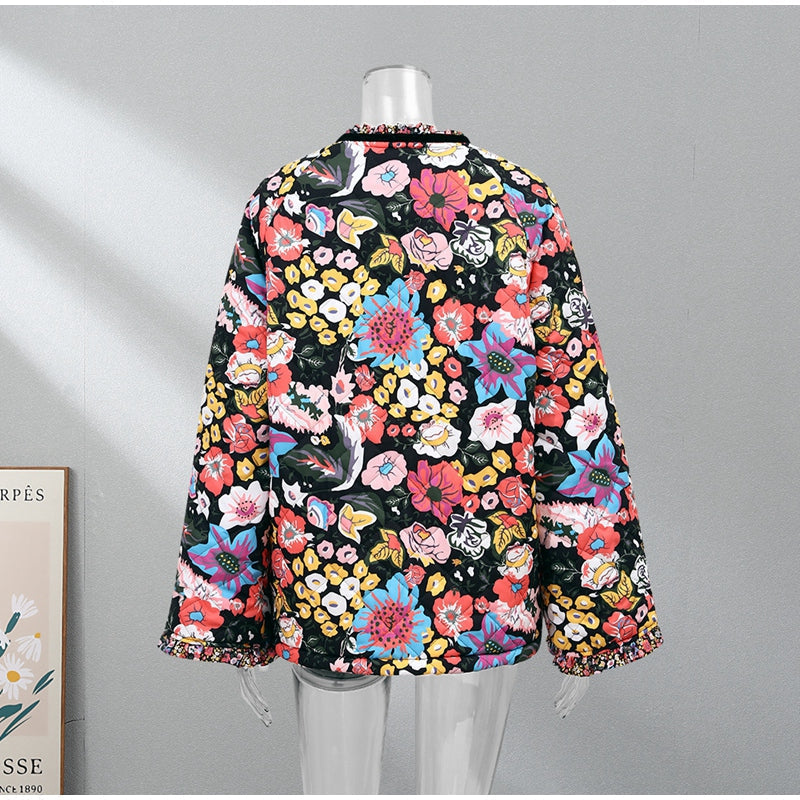 Hannah  - Stylish Colorful Autumn Coat