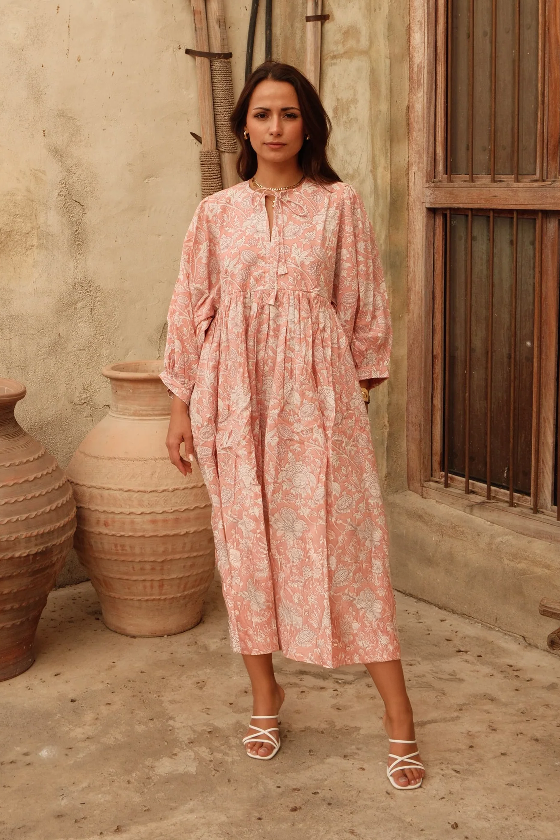 Jaipur Midi Dress Primrose