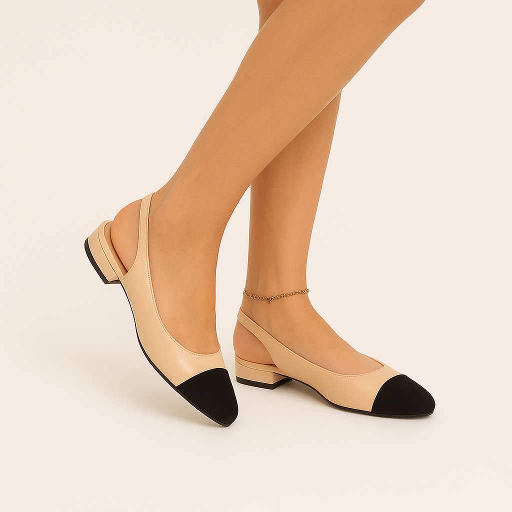 Elegant Women's Ankle Strap Low Block Heel Mary Jane Shoes