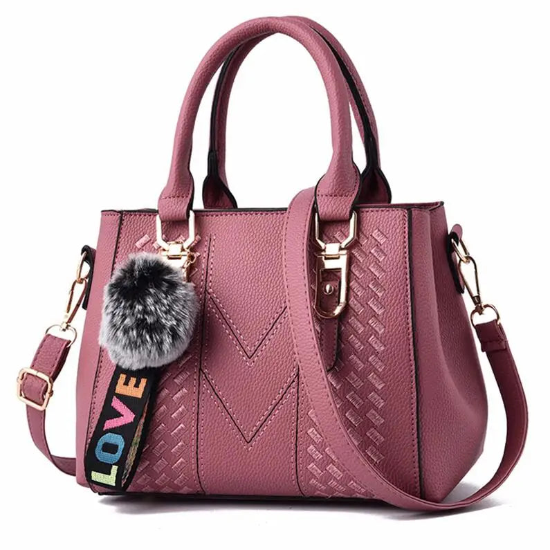 Amelia - Embroidery Messenger Bag