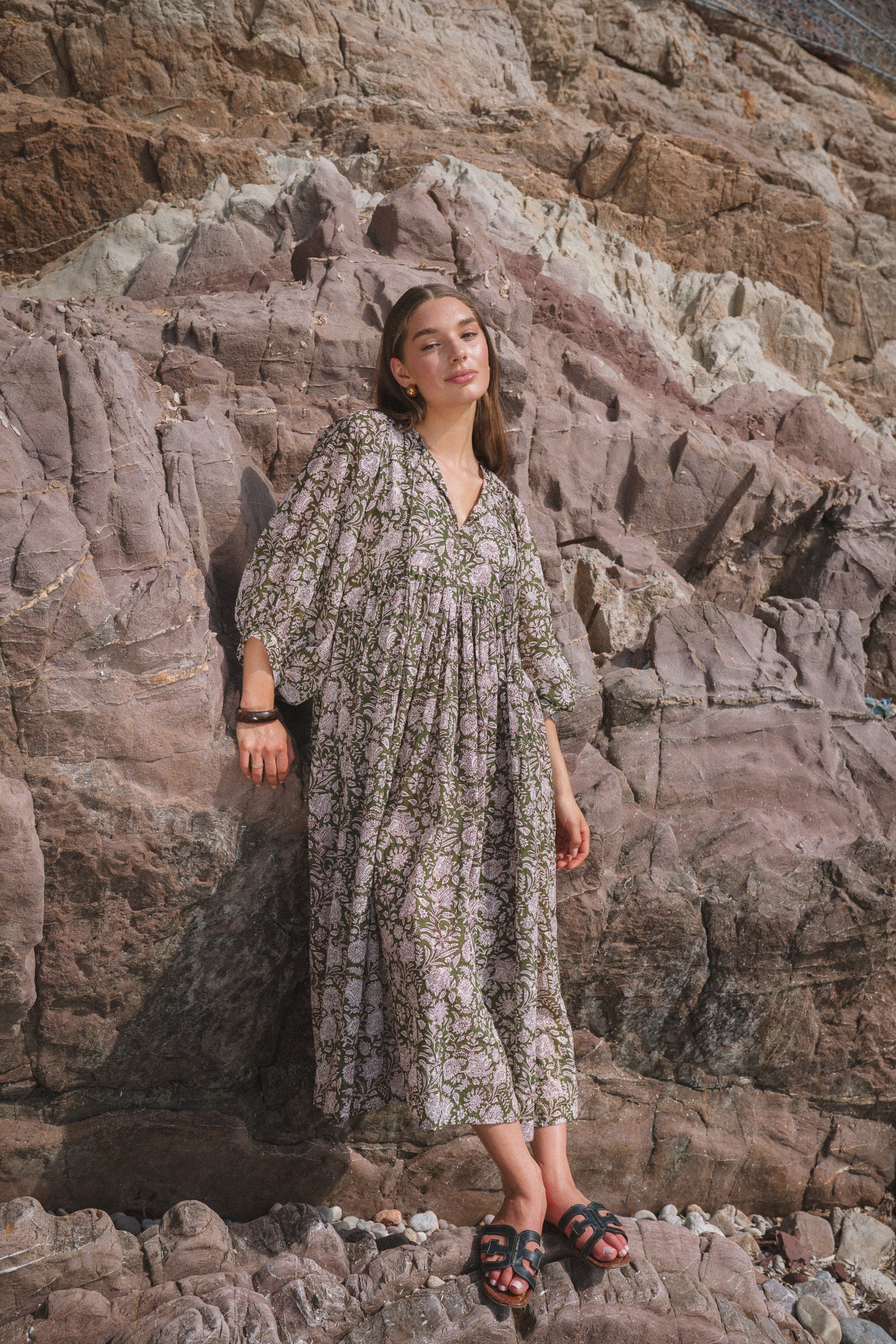 Olive Midi Dress