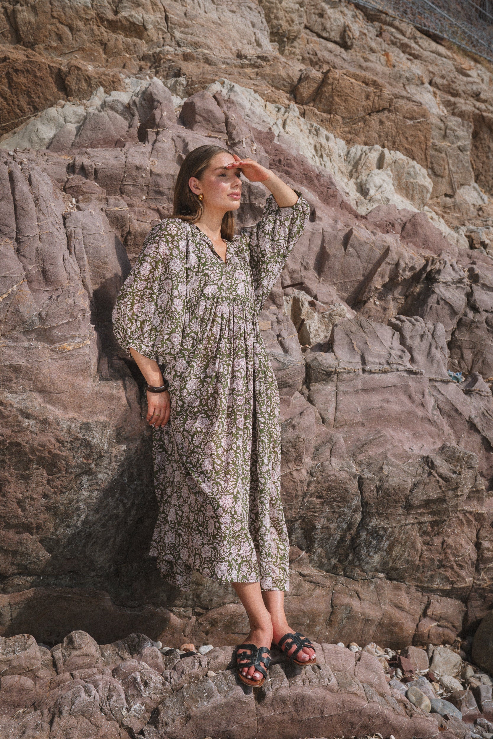 Olive Midi Dress