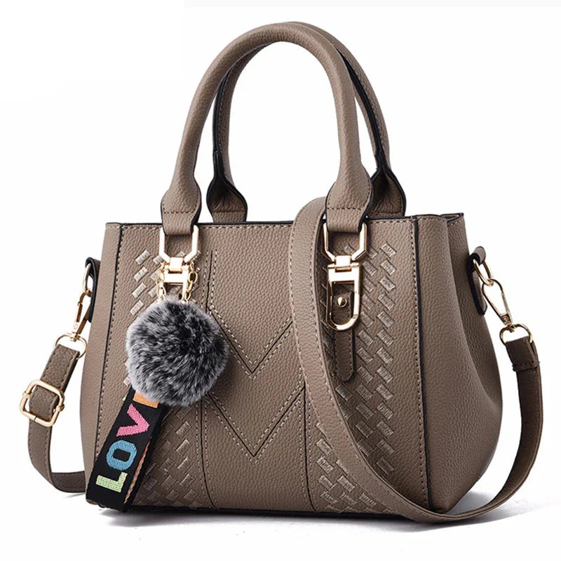 Amelia - Embroidery Messenger Bag