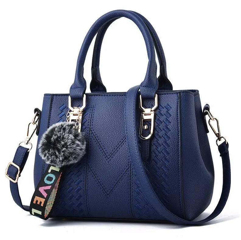 Amelia - Embroidery Messenger Bag