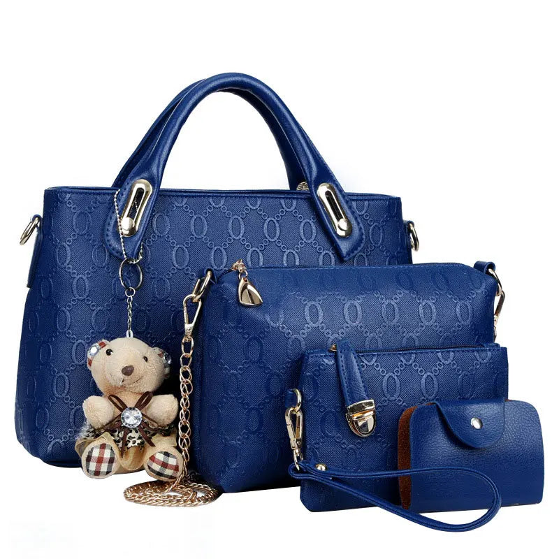 Grace Luxe Set | Elegant Cute 4-Piece Handbag Set
