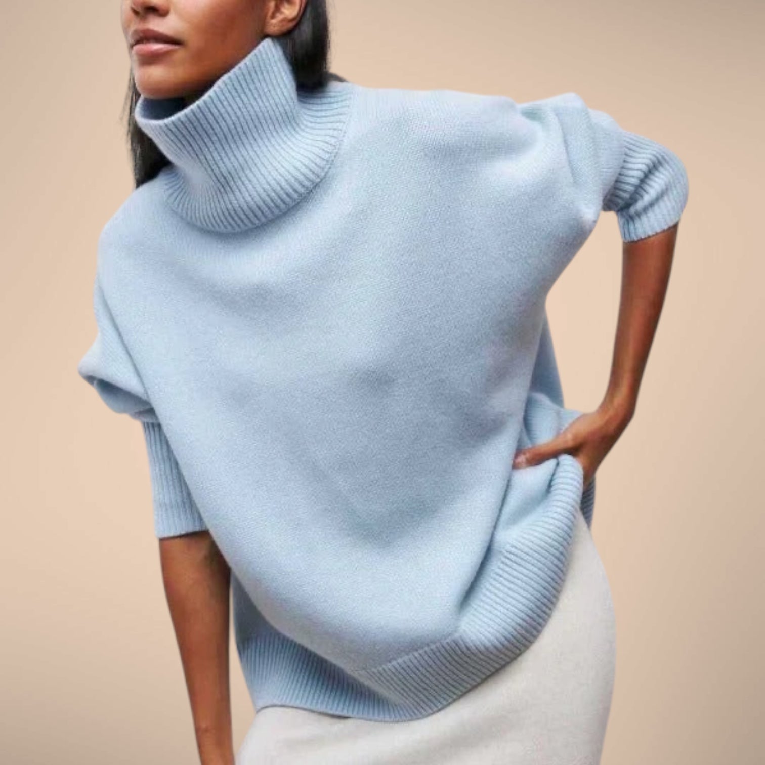 Martha Oversized Turtleneck Sweater