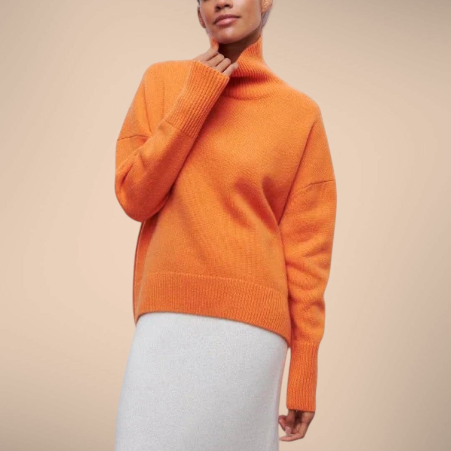 Martha Oversized Turtleneck Sweater