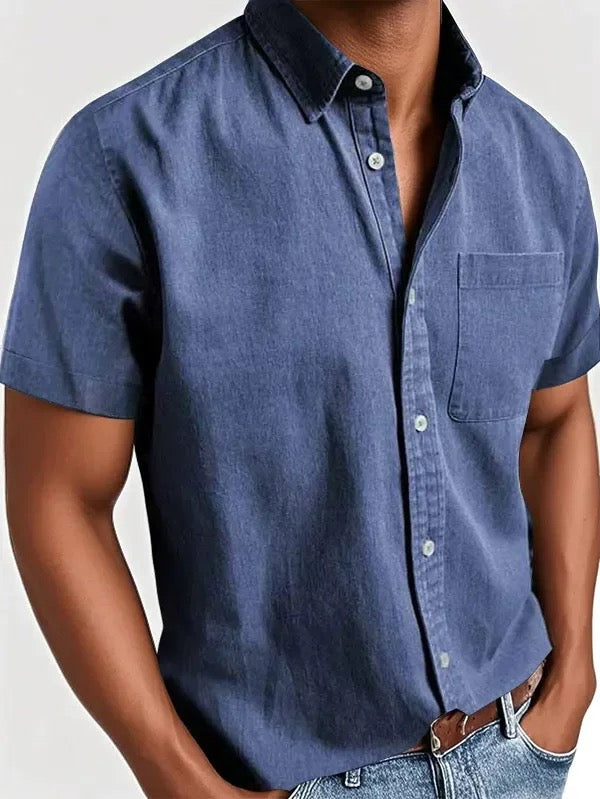 Miles – Relaxed Cotton Shirt for Everyday Ease
