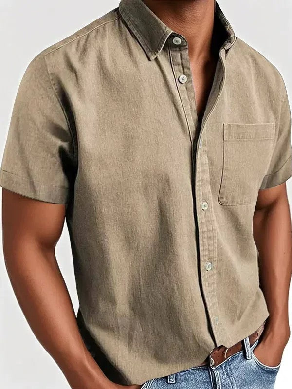 Miles – Relaxed Cotton Shirt for Everyday Ease