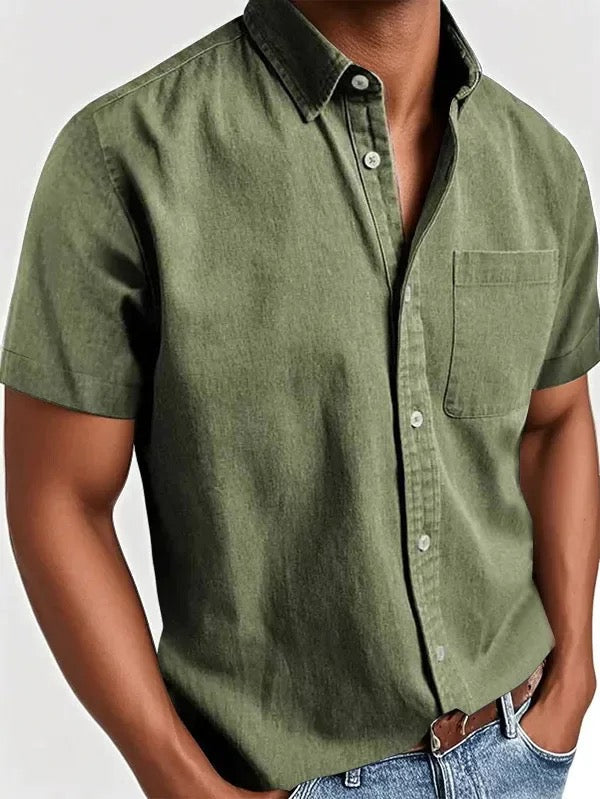 Miles – Relaxed Cotton Shirt for Everyday Ease
