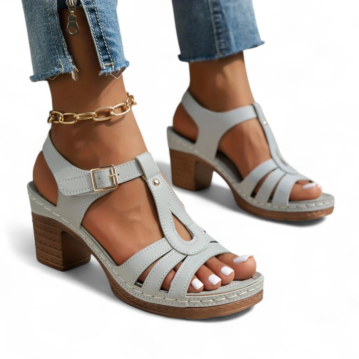 Sierra Classic Buckle Sandals