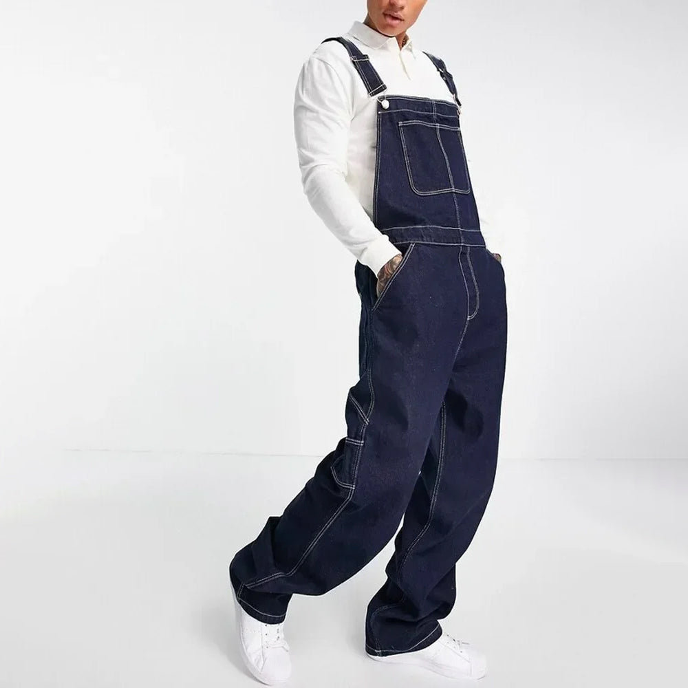 James Scott Utility Denim Overalls
