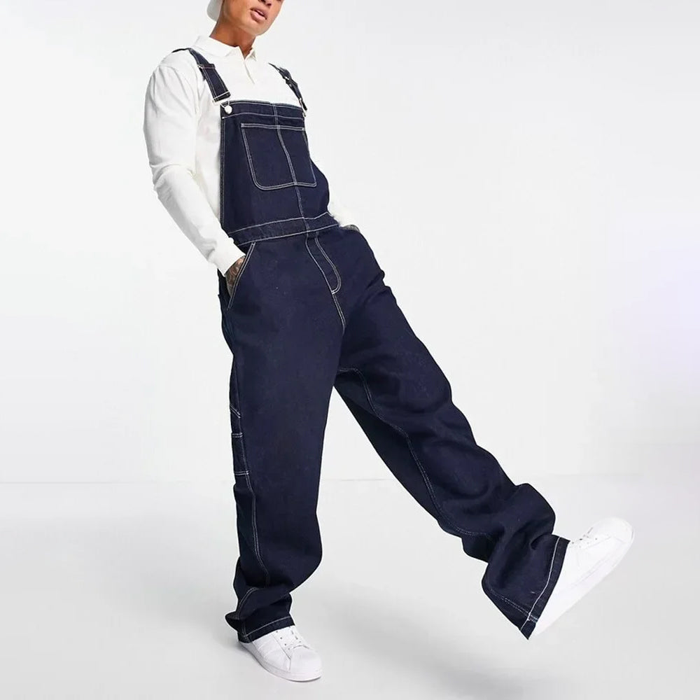 James Scott Utility Denim Overalls